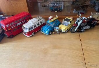 LEGO autá a motorka