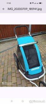 Cyklovozik croozer kid for 1 s brzdou