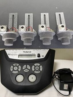 Roland TD-6 V-drums - spolu so 4 ks triggermi