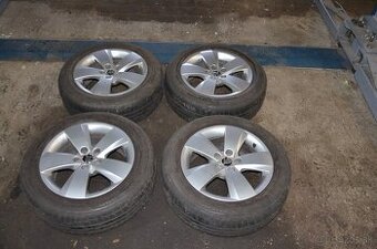 15" ALU disky zn. Škoda s letn. pneu. 185/60 R15