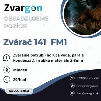 4x Zvárač 141 FM1