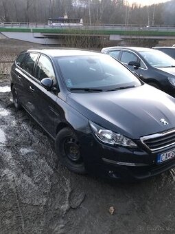 Na predaj: Peugeot 308 SW 2.0 HDi (110 kW), r. v. 2014 – tma