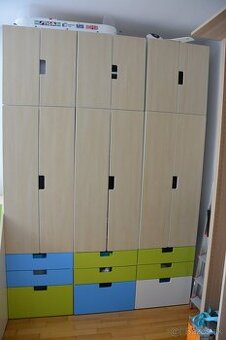 Detské šatníkové skrine IKEA
