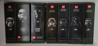 Lego Star Wars a Marvel helmy