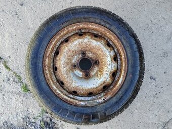 Plnehodnotne dojazdové koleso s letnými pneu 175/65r14c