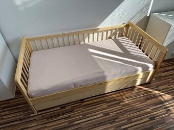 Predám detskú posteľ s matracom – ako novú