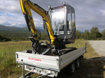 Hydraulický MINIBAGR - 2 lyžice - 2011 Wacker Neuson 1703RD