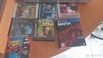Predám originálne hry na PlayStation 2, 3 a 4 – rôzne tituly