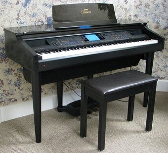 YAMAHA Clavinova CVP-107 - Nefunkčný