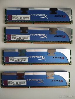 DDR3 Kingston 4x - 1 GB