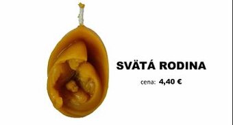 Sviečky zo 100% včelieho vosku