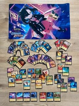 Disney Lorcana kartičky 60 ks + Pokémon podložka