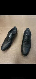 Brogues Pánské topánky 42 / Black formal suit shoes Obuv