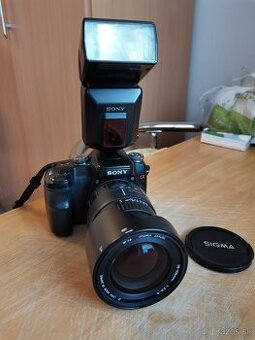 Zrkadlovka sony a 100