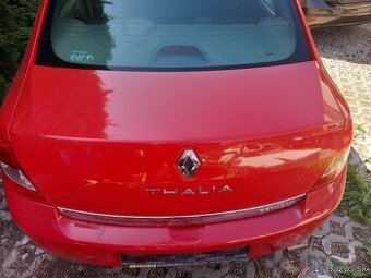 Predám zadný kufor na Renault Thália rok 2011 cerveny