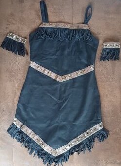 Indiánske šaty na ramienka_Haloween