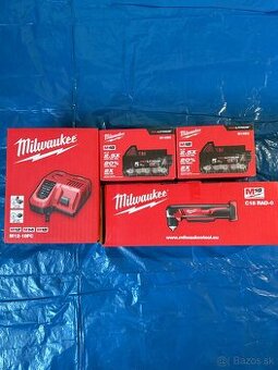 Aku pravouhlá vrtačka Milwaukee