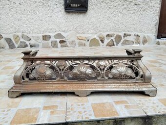 Predložka pred kachle zdobená