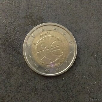 Vzácna minca 2 euro Španielsko