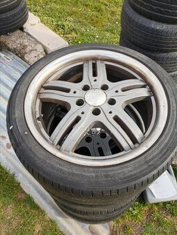 Predám R17 komplet sada letna 5x112
