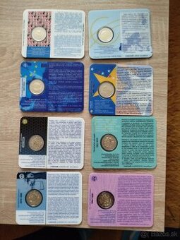 2 euro minca coincard zberateľská karta Slovensko