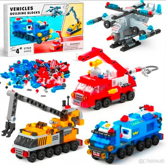 Veľká multifunkčná stavebnica -  záchranárske vozidlá