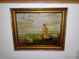 Obraz pastier oviec