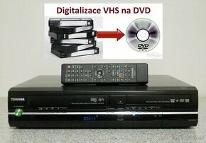 ⭐ Toshiba RD-XV48 VHS-DVD-HDD rekordér HDMi