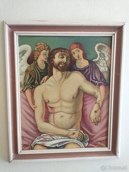obraz mrtvy Kristus