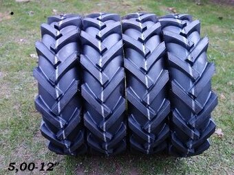 Šípové pneumatiky 5,00-12" a 6,5-12" aj Duše