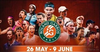 Vstupenky Roland Garros