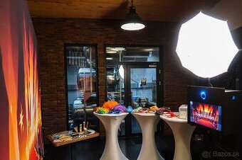 Fotokútik fotobox fotobúdka, BA a okolie Plaziý dym