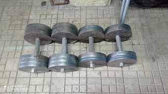Jednoručky 2x32kg - 2x20kg