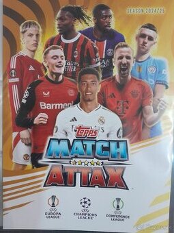 Predám karty Match Attax 2024/25