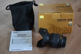 Širokouhlý objektív Nikkor 10-20 mm AF-P s VR stabilizaciou