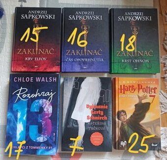 harry potter 7, rozohraj 13, nezvestni z everestu, tolkien