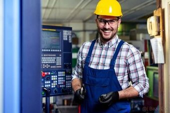 Zarábaj 11 € na hodinu ako CNC operátor (p550)