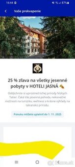 Zlavovy kupon Hotel Jasna