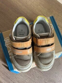 Detske prechodne kožené topanky