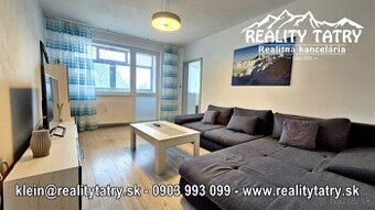 Byt 2 izbový s loggiou Vysoké Tatry, Dolný Smokovec TOP STAV - 1