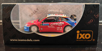 Predám rally model Citroen Xsara wrc Loeb v mierke 1:43