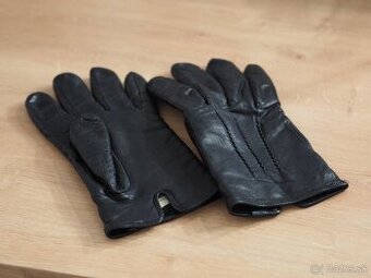 Pánske kožené rukavice Selected Homme