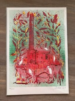 Čierne diery - Prečerpávacia stanica grafika