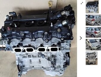 Toyota Yaris 1.33 VVTI 2011 predám Motor 1NR-FE DVERE, PREVO