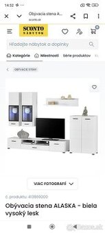 Predám obývaciu stenu zachovalu