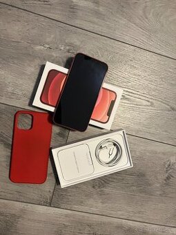 iPhone 12, 64GB, red
