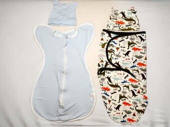 Zavinovačky / spací vak pre bábätko + čiapky