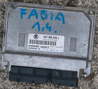 Riadiaca jednotka motora Škoda Fabia I 1,4