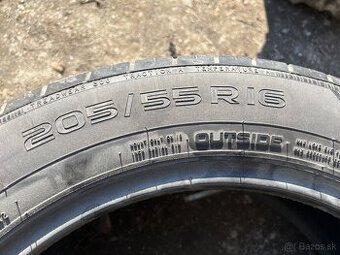 Predám letné pneu 205/55r16