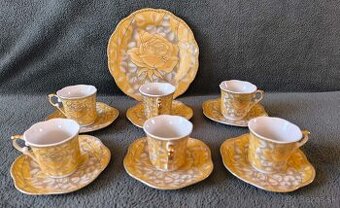 porcelánový set na čaj, kávu